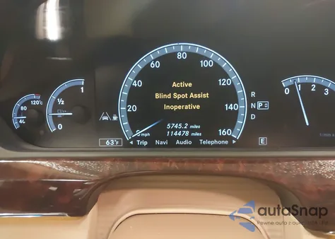 2013 Mercedes-Benz S 550 из США, поврежденный, VIN WDDNG7DB8DA514674